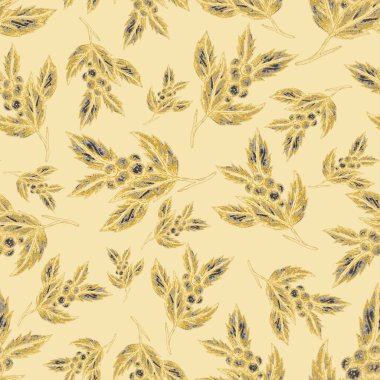 Çiçek buketli suluboya desenli. Klasik botanik çizimi. Her türlü tasarım için zarif bir dekorasyon. Renkli ve soyut çiçekli moda baskısı. Suluboya dokusu.