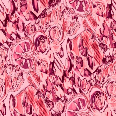 Güzel, parlak soyut elementlerle, yaratıcı, kusursuz bir desen. Her türlü tasarım için renkli bir doku. Grafik olarak soyut bir arkaplan. Çağdaş sanat. Modern tarz modaya uygun. Yağlı boya etkisi.