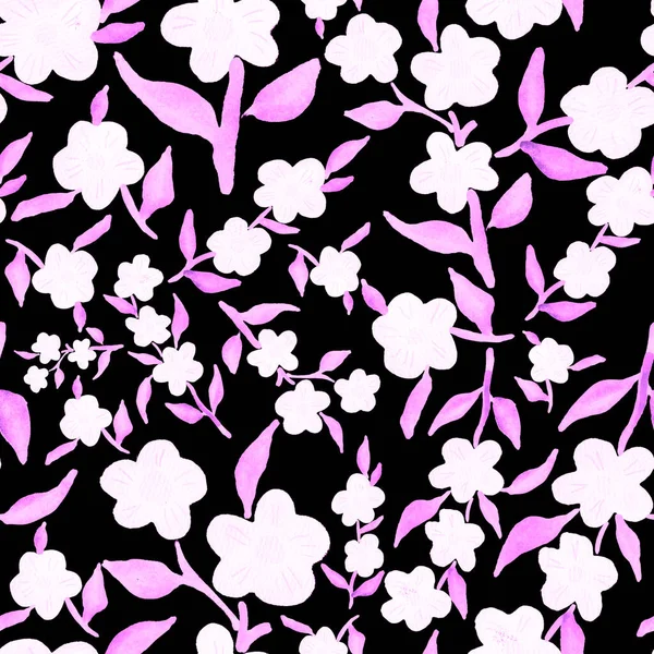 용수철 꽃다발 물감없는 색깔의 꽃다발 식물학의 봅시다 종류의 디자인에 장식이죠 — 스톡 사진