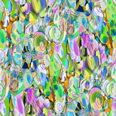 Güzel, parlak soyut elementlerle, yaratıcı, kusursuz bir desen. Her türlü tasarım için renkli bir doku. Grafik olarak soyut bir arkaplan. Çağdaş sanat. Modern tarz modaya uygun. Yağlı boya etkisi.