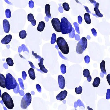 Suluboya, soyut, kusursuz desen. Parlak el yapımı elementlerle yaratıcı doku. Soyut renkli yazdırma.