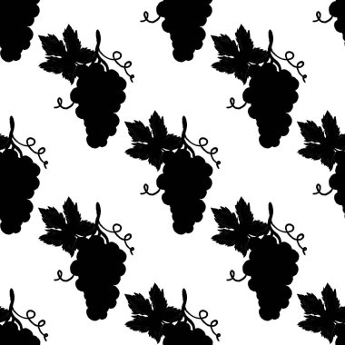 Üzümlü, yaratıcı, kusursuz desen. Yağlı boya etkisi. Parlak yaz baskısı. Her amaç için harika bir tasarım