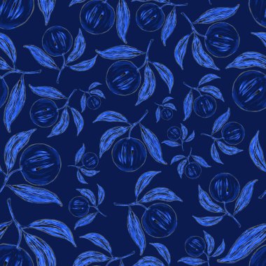 Portakallı, yaratıcı, kusursuz desen. Yağlı boya etkisi. Parlak yaz baskısı. Her amaç için harika bir tasarım