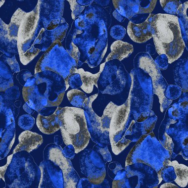 Suluboya, soyut, kusursuz desen. Parlak el yapımı elementlerle yaratıcı doku. Soyut renkli yazdırma.