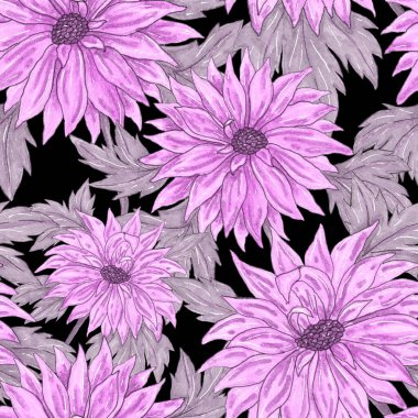 Çiçek buketli suluboya desenli. Klasik botanik çizimi. Her türlü tasarım için zarif bir dekorasyon. Renkli ve soyut çiçekli moda baskısı. Suluboya dokusu.