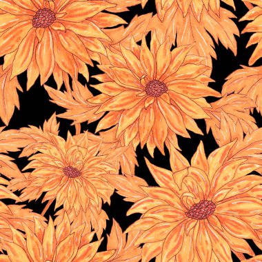 Çiçek buketli suluboya desenli. Klasik botanik çizimi. Her türlü tasarım için zarif bir dekorasyon. Renkli ve soyut çiçekli moda baskısı. Suluboya dokusu.