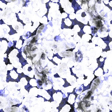 Suluboya, soyut, kusursuz desen. Parlak el yapımı elementlerle yaratıcı doku. Soyut renkli yazdırma.