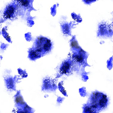 Suluboya, soyut, kusursuz desen. Parlak el yapımı elementlerle yaratıcı doku. Soyut renkli yazdırma.