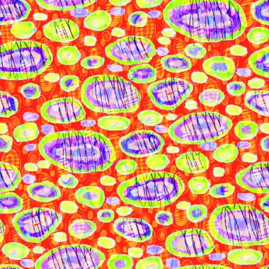 Güzel, parlak soyut elementlerle, yaratıcı, kusursuz bir desen. Her türlü tasarım için renkli bir doku. Grafik olarak soyut bir arkaplan. Çağdaş sanat. Modern tarz modaya uygun. Yağlı boya etkisi.