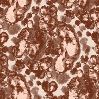  Suluboya, soyut, kusursuz desen. Parlak el yapımı elementlerle yaratıcı doku. Soyut renkli yazdırma.