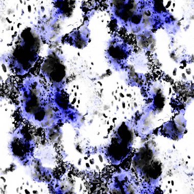 Suluboya, soyut, kusursuz desen. Parlak el yapımı elementlerle yaratıcı doku. Soyut renkli yazdırma.