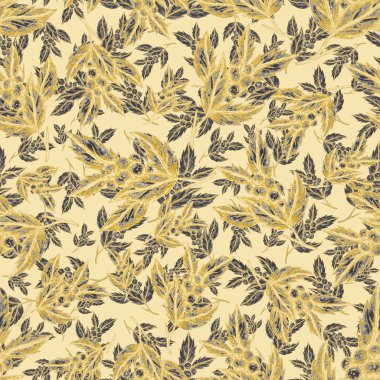 Çiçek buketli suluboya desenli. Klasik botanik çizimi. Her türlü tasarım için zarif bir dekorasyon. Renkli ve soyut çiçekli moda baskısı. Suluboya dokusu.