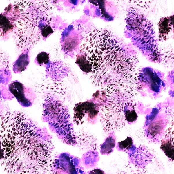 Suluboya, soyut, kusursuz desen. Parlak el yapımı elementlerle yaratıcı doku. Soyut renkli yazdırma.