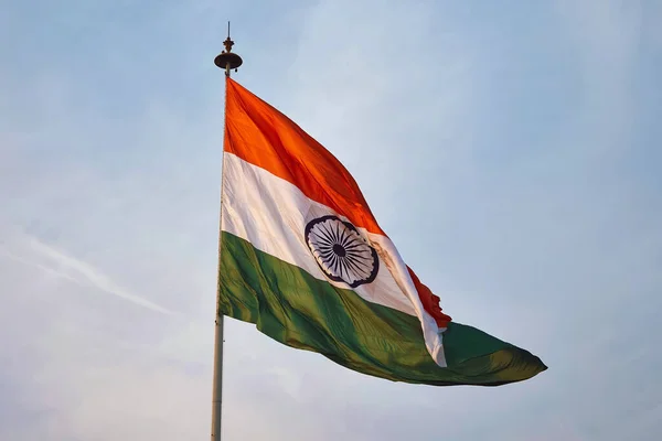 Η εθνική σημαία της Ινδίας — Φωτογραφία Αρχείου
