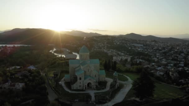 Bagrati Kathedrale Ist Eine Kathedrale Aus Dem Jahrhundert Der Stadt — Stockvideo