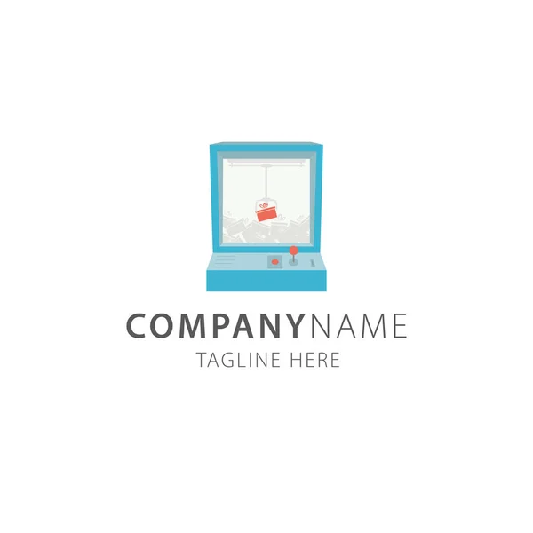 Pastel pençe makine logo vektör çizimi