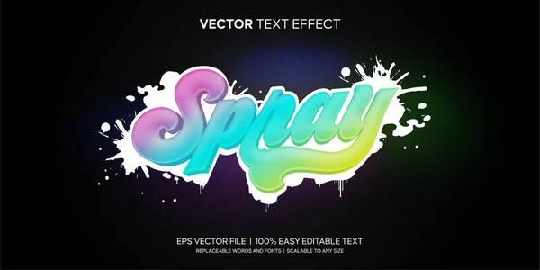 grafiti spreyi değiştirilebilir metin efekti