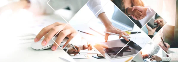 Business background. Business structure analysis and data exchange, recruiting human resources, teamwork, strategy, technology and competition.
