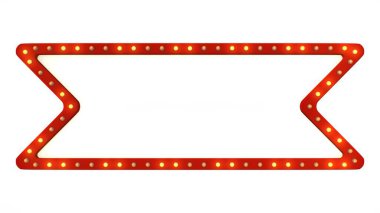 Çerçeve ve altın rengi poligon tarzı beyaz arka planda. 3d oluşturma