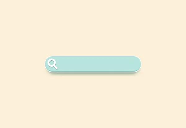 Blank Search Engine Bar Minimal Design Vector Illustration — Vector de stock