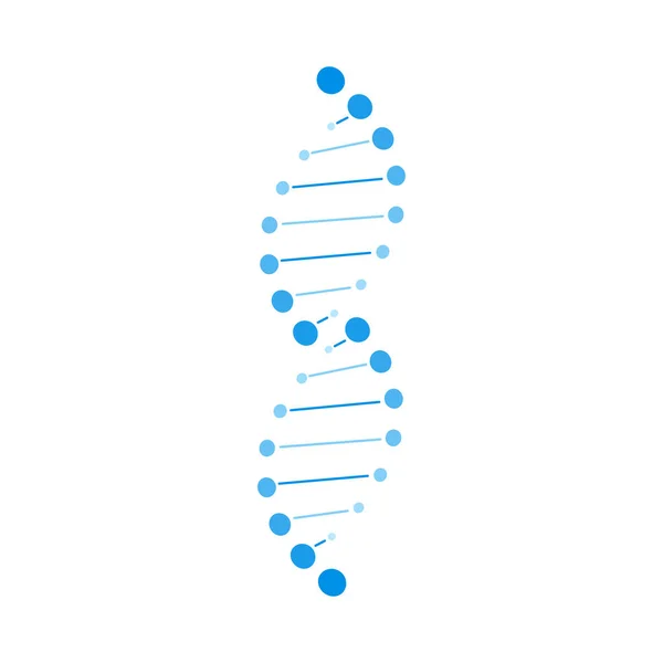 Піктограма Логотипу Днк Структурна Молекула Векторні Ілюстрації — стоковий вектор