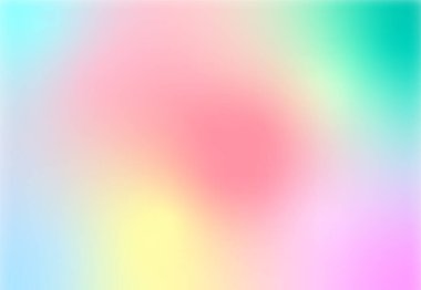 Abstract pastel blurred gradient mesh background colors design. Colorful for banner template. Vector illustration