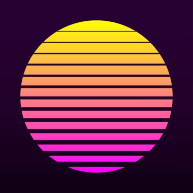 Old disco Party poster. Futuristic 80s halftone retro banner. Retro Digital cyber surface. Vector illustration