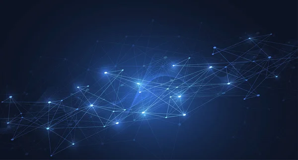 Internet connection, abstract sense of science and technology graphic design. Vector illustration