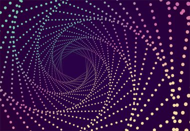 Abstract wavy lines optical illusion. Geometric background design. Vector illustration