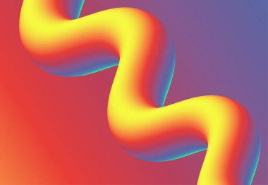 Liquid color background design. Modern colorful flow poster. Vector illustration