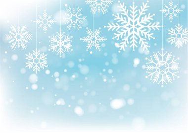 Christmas and New Years Blur bokeh of light on background. Vector illustration
