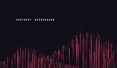 Parlak arkaplanlardan oluşan çizgiler, soyut vektör arkaplanı