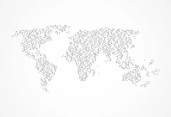 Globális Hálózati Kapcsolat Világtérkép Pont Vonalösszetétel Koncepció Globális Üzleti Életben — Stock Vector