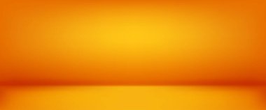 Luxury orange abstract background. Halloween layout design, studio, room. Business report paper with smooth gradient for banner, card. Vector illustration