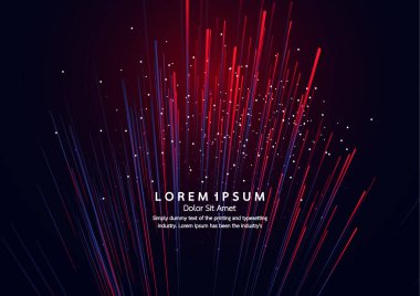 Parlak arkaplanlardan oluşan çizgiler, soyut vektör arkaplanı