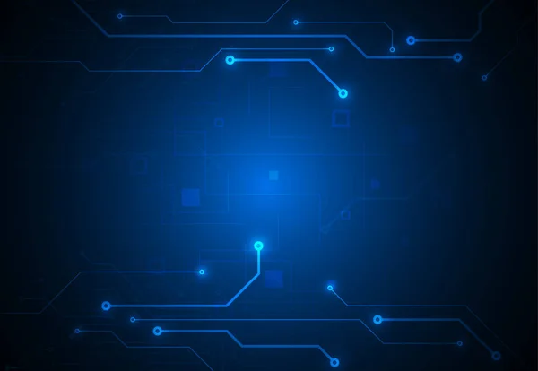 Abstract background with technology circuit board texture. Electronic motherboard illustration. Communication and engineering concept. Vector illustration