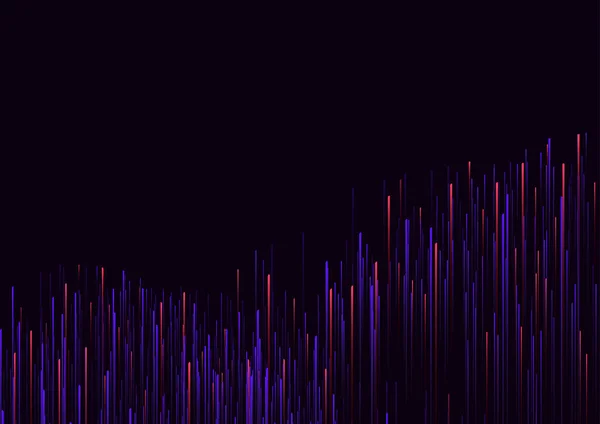 Data Speed Lines Composed Glowing Abstract Technology Future Background Vector — Stockvector