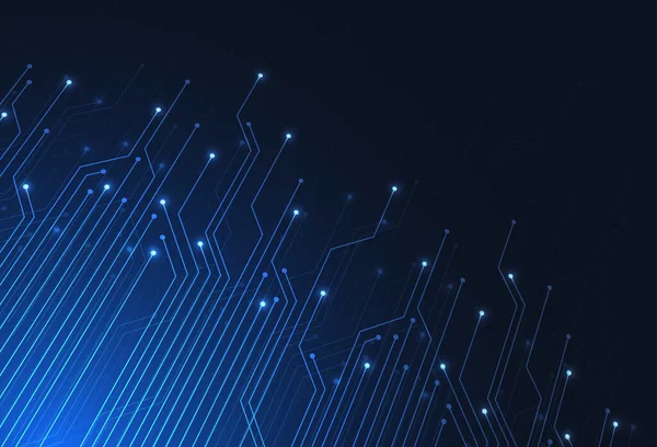 Abstract digital background with technology circuit board texture. Electronic motherboard illustration. Communication and engineering concept. Vector illustration