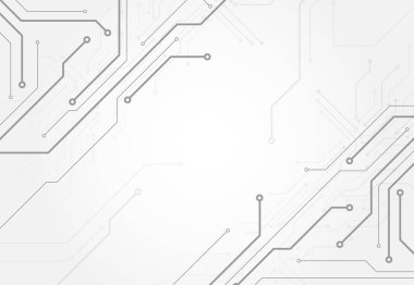 Abstract background with technology circuit board texture. Electronic motherboard illustration. Communication and engineering concept. Vector illustration