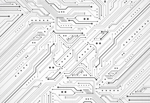 Abstract Background Technology Circuit Board Texture Electronic Motherboard Illustration Communication — Wektor stockowy