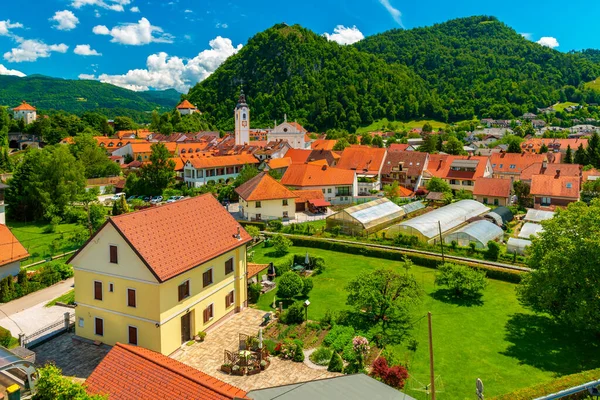 Kamnik June 2020 Slovenia Panorama Ancient Slovenian Town Kamnik — Stock Photo, Image