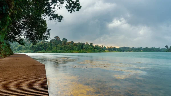 MacRitchie Reservoir, Singapore on a stomy day