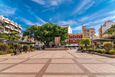 Fuengirola şehrinin merkezindeki 