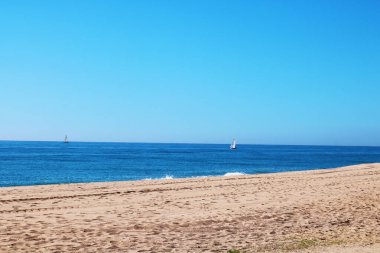 İspanya sahilinde bir sahil