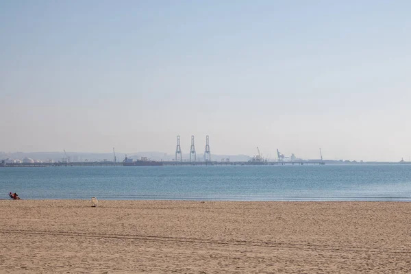 Akşamları deniz manzarası