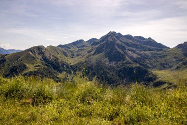 San Marco Geçidi 'nin güzel manzarası (İtalya)