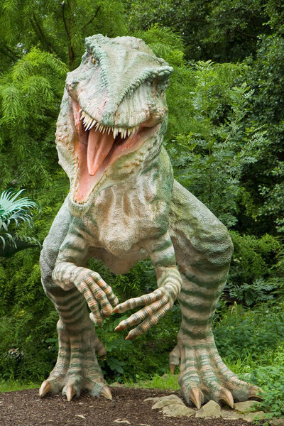 Tyrannosaurus rex in Dino park Vyskov, Czech Republic