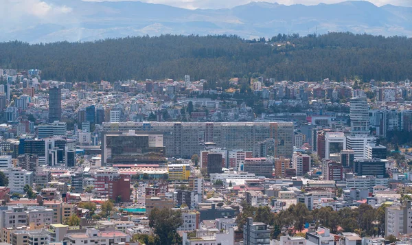 Quito Pichincha Ekvador Eylül 2022 Güneşli Bir Günde Quito Kentinin — Stok fotoğraf