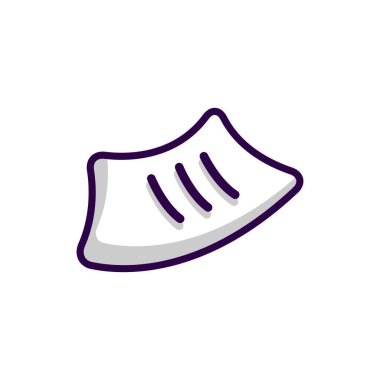 Cute funny book character with question marks.Vector hand drawn cartoon kawaii character simple illustration icon.Isolated on white background. Book think,literature childish cartoon character concept