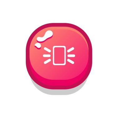 Set of buttons for games, applications and websites. Cute cartoon buttons design. Isolated vector.